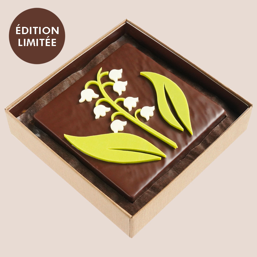 Brin de muguet en chocolat